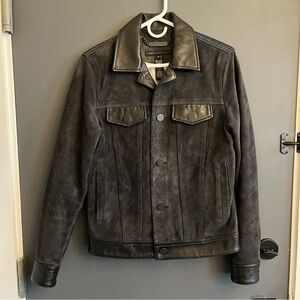 Marc by Marc Jacobs - Suede Denim Jacket